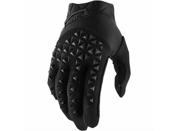 100% Airmatic Hanske S Svart/Grå