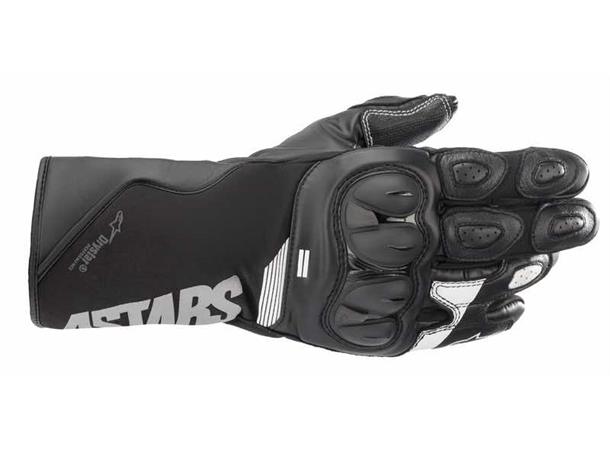 Alpinestars SP-365 Motorsykkel Hanske 2X Svart/Hvit - Vanntett Drystar