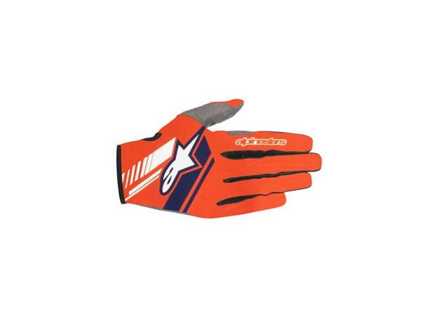 Alpinestars hansker M Fluo orange/blå