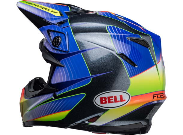 BELL Moto-9s Flex Cross Hjelm S Pro Circuit 23 - Silver Metallic Flake