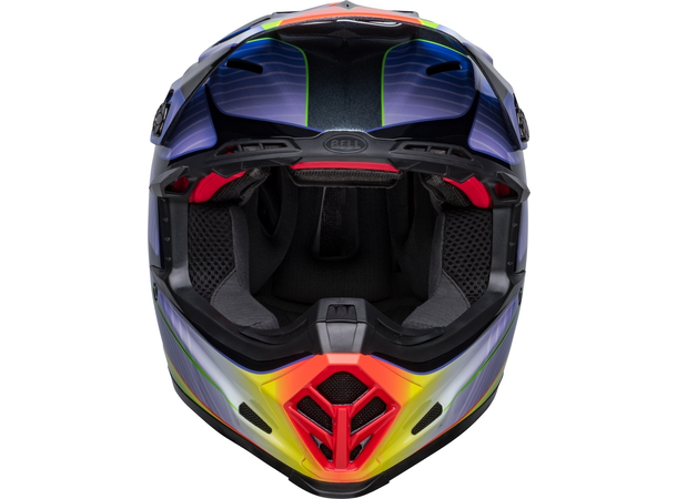 BELL Moto-9s Flex Cross Hjelm S Pro Circuit 23 - Silver Metallic Flake