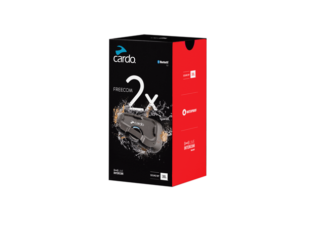 Cardo Freecom 2X JBL Enkeltsett for 1 hjelm