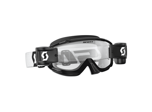 Scott Split OTG Brille Sort/Hvit Works-linse - Klar