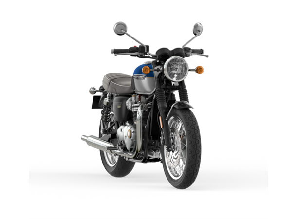 Triumph Bonneville T120 2022 Cobalt Blue Silver Ice