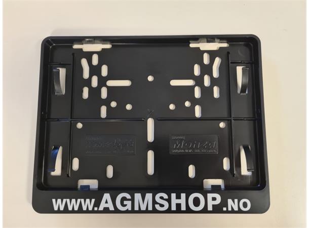 AGM Skiltramme plast Universal - Sort