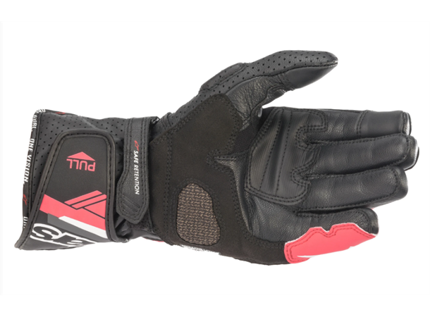 Alpinestars SP-8 V3 MC Hanske Dame Svart/Rosa - Touch-Skjerm Kompatibel