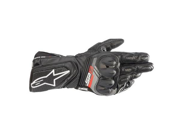 Alpinestars SP-8 V3 MC Hanske M Svart - Touch-Skjerm Kompatibel