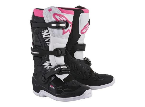 Alpinestars Stella Tech 3 Støvler 38 Sort/Hvit/Rosa