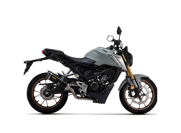 Arrow Komplett Eksos Honda CB125R 21- Alu Dark m/Katalysator