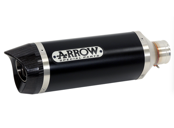 Arrow Komplett Eksos Honda CB125R 21- Alu Dark m/Katalysator