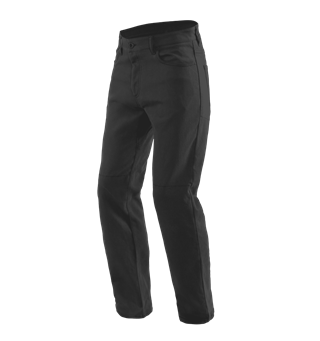 Dainese Casual Regular Tex Bukse Sort Armalith- Verdens sterkeste kevlar