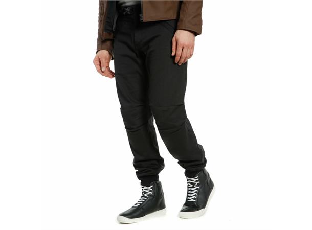 Dainese Tex Trackpants Bukse Sort 34 Sportslig og med høy grad av beskyttelse