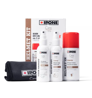 Ipone Hjelmrens Kit Perfekt for vedlikehold av hjelm