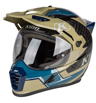 KLIM KRIOS PRO ECE Hjelm Karbon - Koroyd Ventura Burnt Olive
