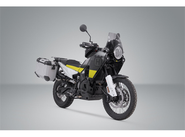 Sw-Motech TRAX ADV alu case system Silve Husqvarna Norden 901