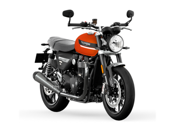 Triumph Speed Twin 1200 2023 Matt Baja Orange
