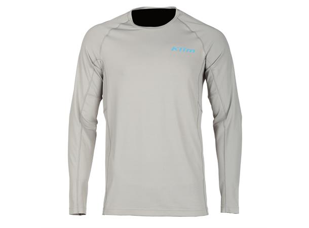 Klim Aggressor -1.0 Long Sleeve Grå L Undertrøye for varme dager