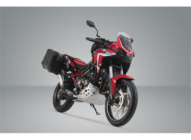 Sw-Motech TRAX ADV alu case system Svart CRF1100L Africa Twin 19-21