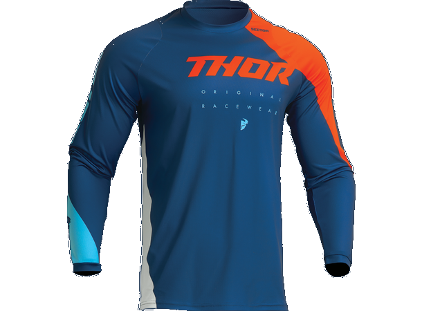THOR Sector Edge Crosstrøye XL Blå/Oransje
