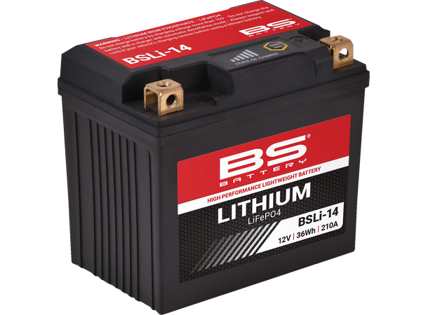 BS Battery BSLI-14 Lithiumbatteri Honda CRF 1100L / 1100L AS (22-23)