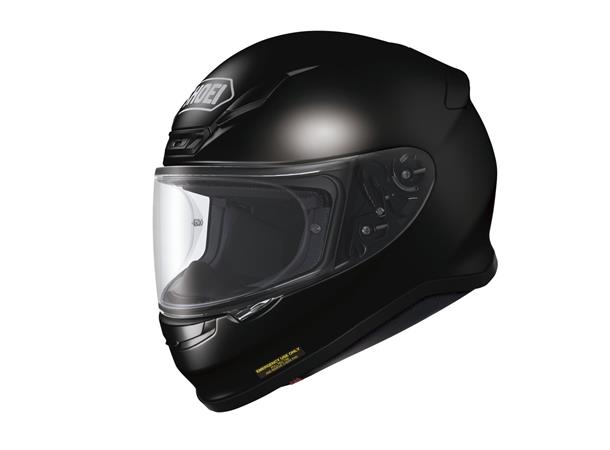 Shoei NXR Motorsykkel Hjelm Blank Svart - Sport Racing