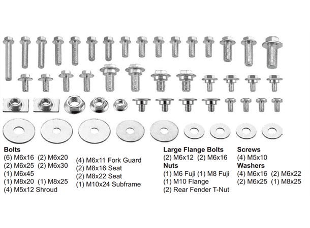 Race Energy Track Pack Boltsett Crf