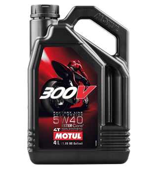 Motul 300 V Fac. 5W-40 4 Liter. Racing