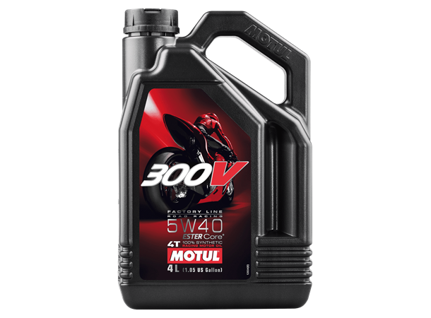 Motul 300 V Fac. 5W-40 4 Liter. Racing