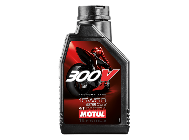 Motul 300 V Fac. 15W-50 1 Liter. Racing