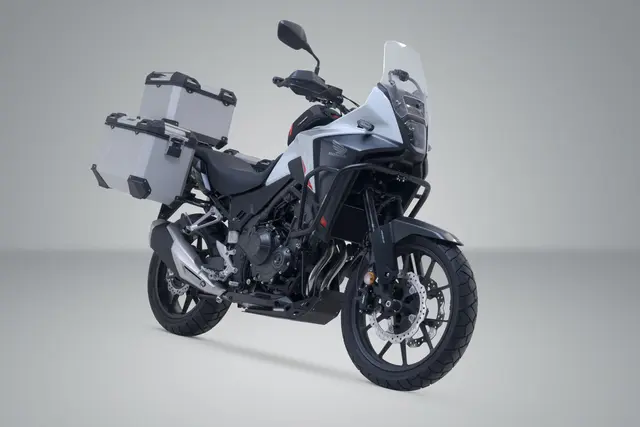 SW-Motech Adventure set TRAX ADV Silver. Honda CB500X (13-), NX500 (23-). 