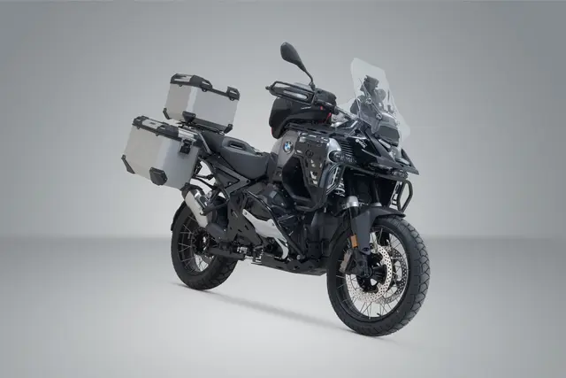 SW-Motech TRAX Adventure sett Sølv. R 1300 GS Adv (24-). 