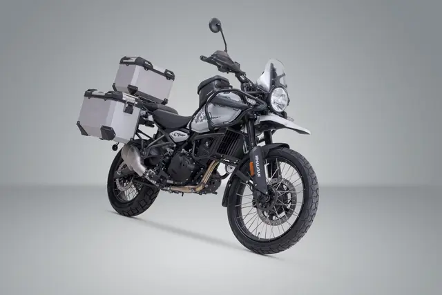 SW-Motech Adventure set TRAX ADV Silver. Royal Enfield Himalayan 450 (23- 