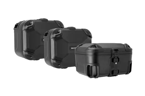 SW-Motech Adventure set DUSC with top ca Black. CRF1000L Africa Twin (15-17).