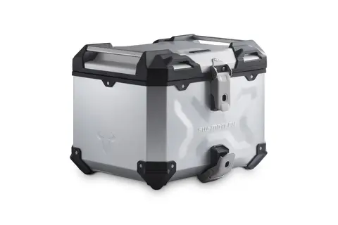 SW-Motech TRAX ADV top case system Silver. Honda NT1100 (21-).