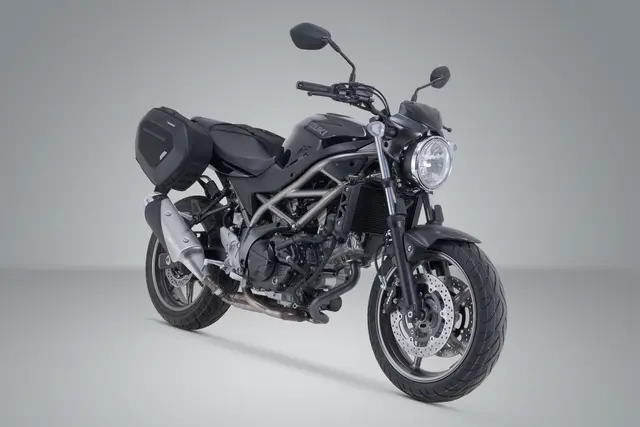 SW-Motech PRO BLAZE H Salveske Sett Svart. Suzuki SV650 ABS (15-), SV650 X 