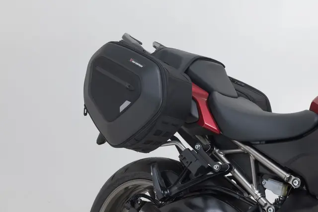 SW-Motech PRO BLAZE H Salveskesett Svart. Suzuki GSX-S 1000 GT (21-). 