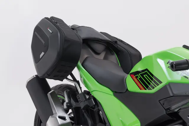 SW-Motech PRO BLAZE H saddlebag set Black. Kawasaki Ninja 500 SE, Z500 (23-) 