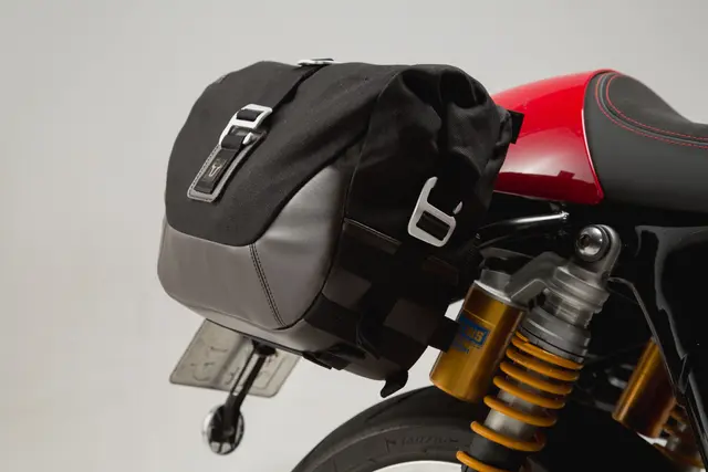 Sw-Motech Legend Gear side bag system Triumph Thruxton 1200 (16-). 