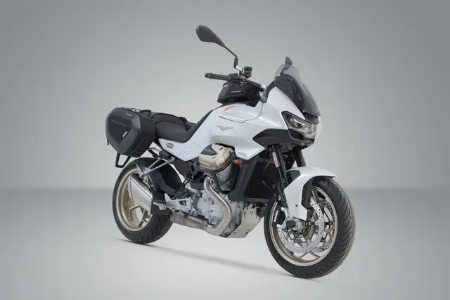 SW-Motech PRO BLAZE saddlebag set Black. Moto Guzzi V100 Mandello/S, Stelv 