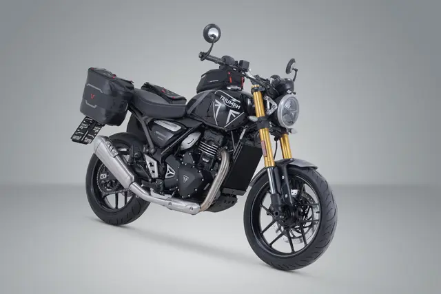 SW-Motech Side Bag WP system V-LOC 16/11 l. Triumph Speed 400/ Scrambler 40 