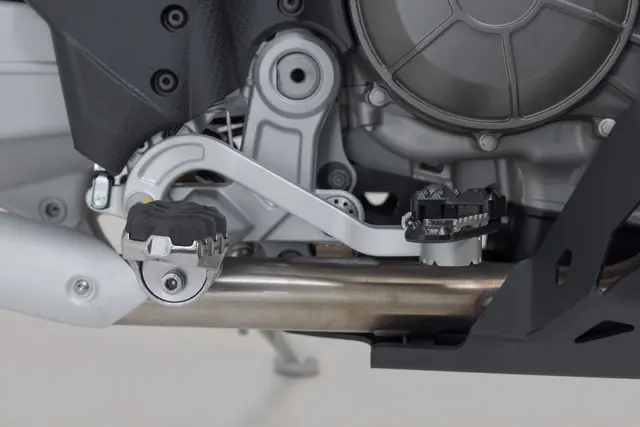 SW-Motech Extension for brake pedal Black. Aprilia Tuareg 660 (21-) / Rally 