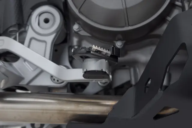 SW-Motech Extension for brake pedal Black. Aprilia Tuareg 660 (21-) / Rally 