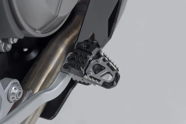 SW-Motech Extension for brake pedal Black. Aprilia Tuareg 660 (21-) / Rally 