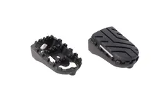 SW-Motech ION footrest kit Black. Suzuki V-Strom 800 (22-).