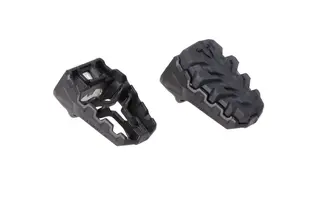 SW-Motech EVO footrest kit Black. Honda / Suzuki / KTM models.