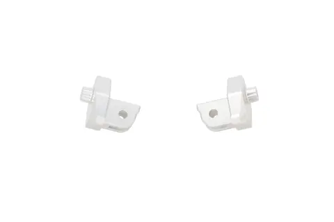 SW-Motech Mounting kit for EVO footrest Silver. Triumph Tiger 660 Sport / 800 Sp