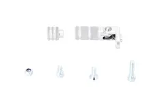 SW-Motech Gear lever tread Silver. Knurled. Incl. extension.