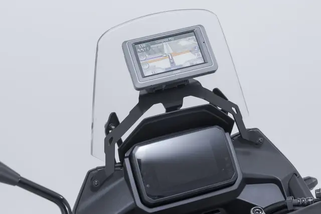 SW-Motech GPS mount for cockpit Black. Honda XL750 Transalp (24-). 