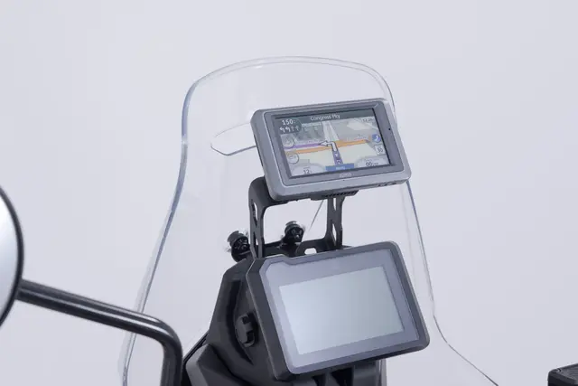 SW-Motech GPS mount for cockpit Blac. KTM 250 Adv, 390 Adv (25-). 