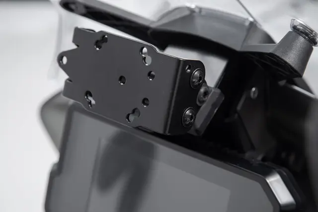 Sw-Motech GPS mount for cockpit Black. KTM 790 Adventure / R (19-). 